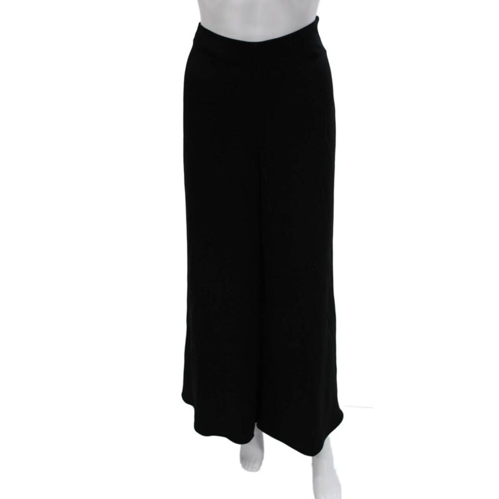 CO Womens Dress Pants Black Triacetate Zip Size S